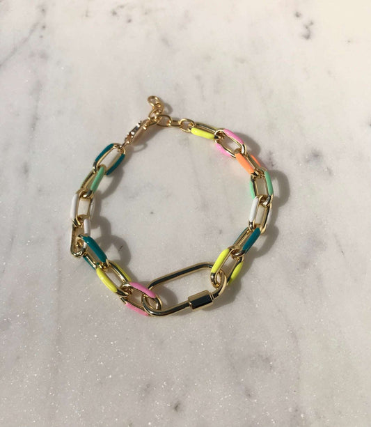 Summer link bracelet