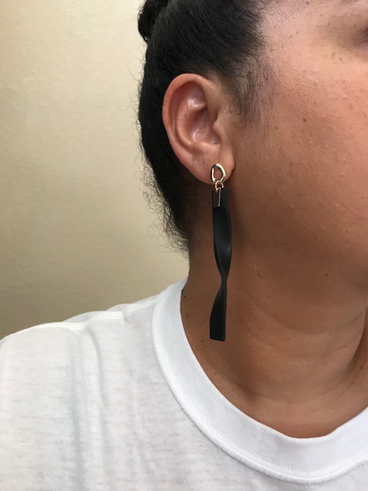 Black out earrings
