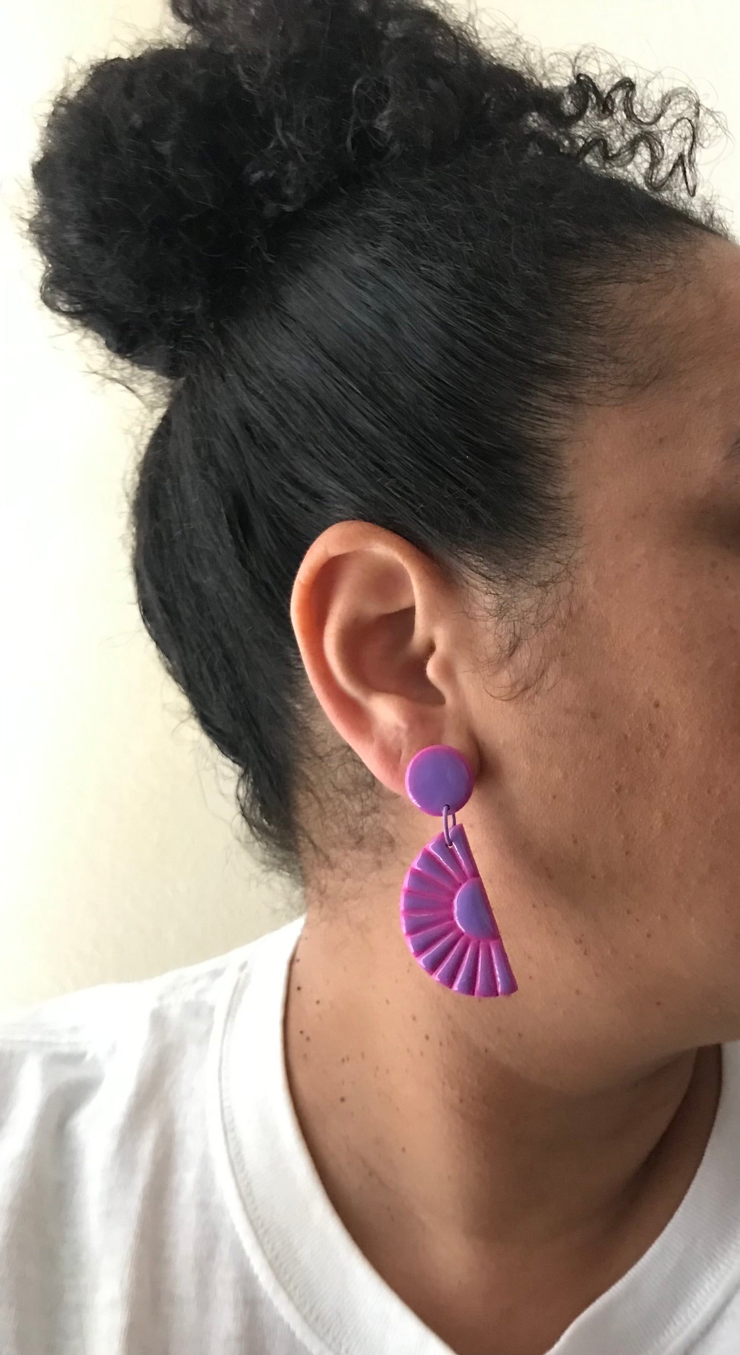 Fan Earrings